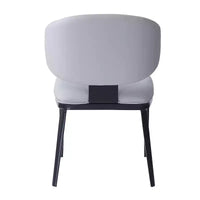 Christopher Knight Home Enoch Chaises de salle à manger modernes rembourrées en similicuir (lot de 2)
