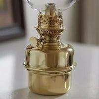 Kings County Tools Lampe à huile en laiton style capitaine avec abat-jour