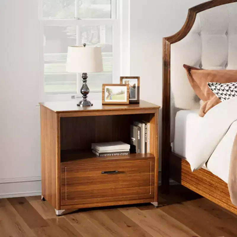 Armoire de rangement de dossiers d'exposition 29'', noyer