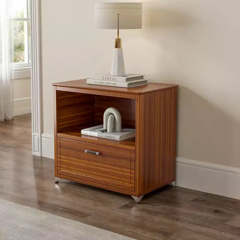 Armoire de rangement de dossiers d'exposition 29'', noyer