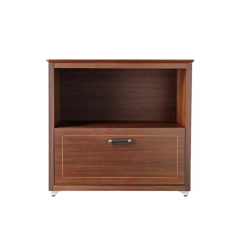 Armoire de rangement de dossiers d'exposition 29'', noyer