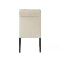 Chaises de salle à manger contemporaines capitonnées à dossier roulé Christopher Knight Home Emerson (lot de 2)