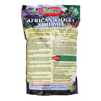 Mélange de terreau Hoffman biologique pour violettes africaines favorisant des cycles de floraison longs et une croissance accrue des plantes, 4 pintes