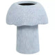 La jardinière champignon Lakeside Collection grise grande, moyenne ou petite pour le jardin