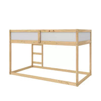 Lit enfant convertible 3-en-1 Max & Finn Saffiano, naturel/blanc