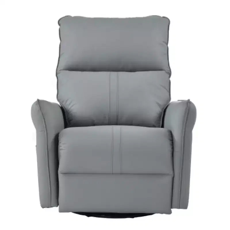 Fauteuil inclinable à bascule pivotant électrique pour adulte, fauteuil à bascule pivotant à 270 degrés, petit fauteuil inclinable électrique adapté aux petits espaces