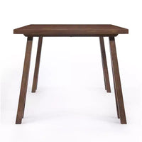Table de salle à manger moderne en bois de style Mid-Century GDFStudio Sabrina