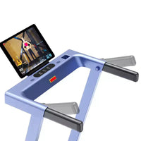 Tapis de course DeerRun A1 avec inclinaison de 6 % et mains courantes, 1-12 km/h, capacité de 136 kg pour le fitness à domicile