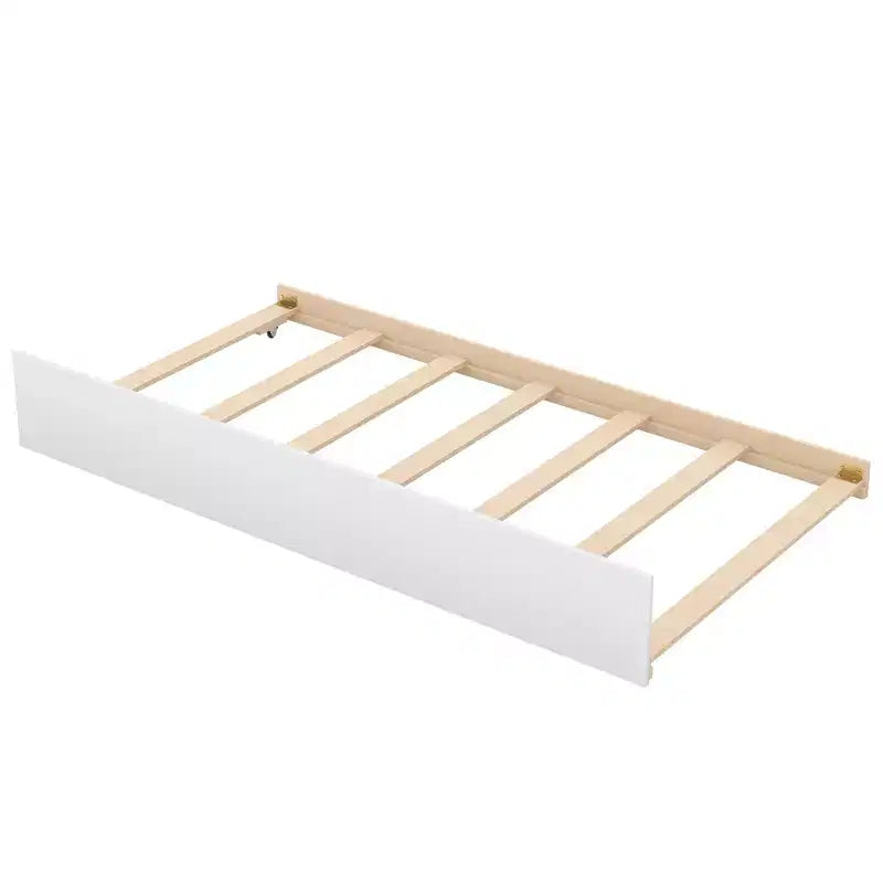 Whisen lit superposé en bois avec lit gigogne et escalier de rangement