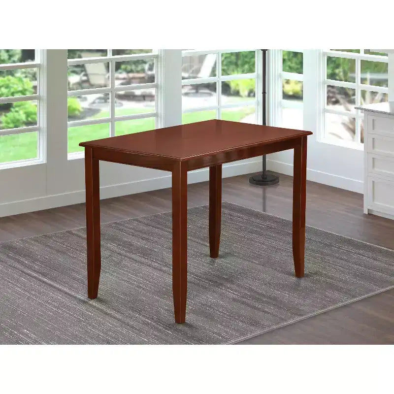 Table de salle à manger rectangulaire hauteur comptoir modèle Buckland