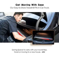 EGOFIT Walker Pro M1 - Rose Sakura, Tapis de marche sous bureau, Inclinaison de 5 %, Écran LCD