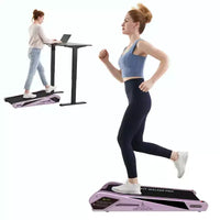 EGOFIT Walker Pro M1 - Rose Sakura, Tapis de marche sous bureau, Inclinaison de 5 %, Écran LCD