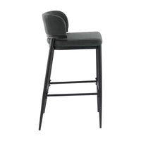 Christopher Knight Home Carolyn Tabourets de bar industriels en métal et similicuir (lot de 2)
