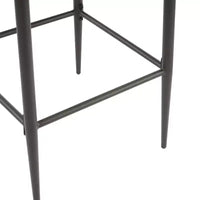 Christopher Knight Home Carolyn Tabourets de bar industriels en métal et similicuir (lot de 2)