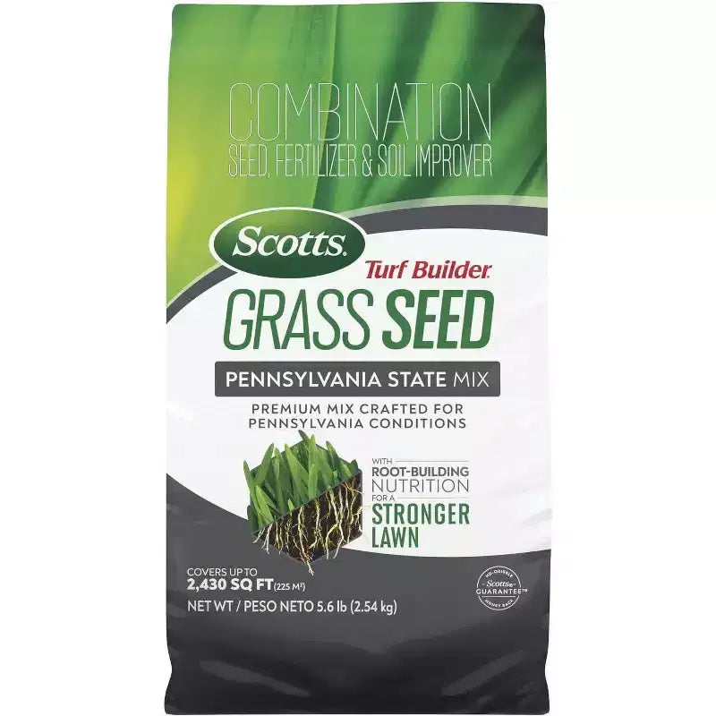 Scotts Turf Builder Graines de gazon Mélange pour la Pennsylvanie est un mélange de qualité supérieure conçu pour la Pennsylvanie.