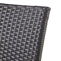 GDFStudio Conquista Tabourets de bar d'extérieur en osier 30 pouces (lot de 2)