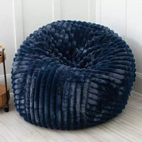 Fauteuil poire Jaxx Saxx 5 pieds pour adultes – Fausse fourrure de luxe