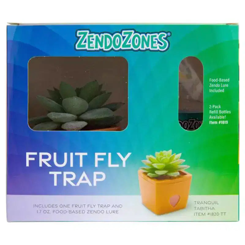 Piège à mouches des fruits JT Eaton ZendoZones Tranquil Tabitha - Caisse de 6