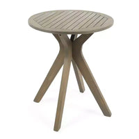 GDFStudio Berkeley Ensemble Bistrot 3 Pièces en Bois d'Acacia et Osier