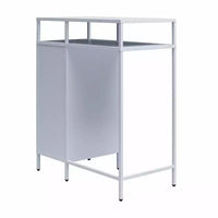 Mini-réfrigérateur de rangement de style casier métallique Novogratz Cache