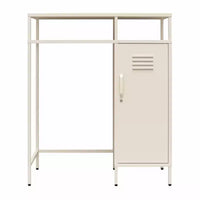 Mini-réfrigérateur de rangement de style casier métallique Novogratz Cache
