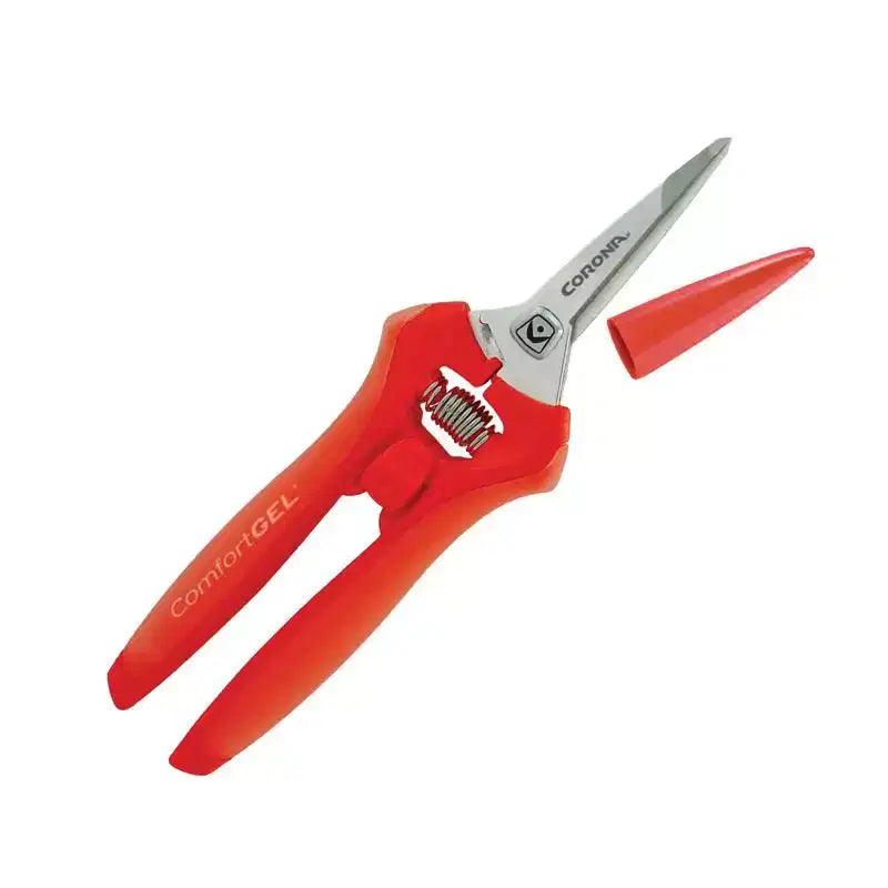 Corona ComfortGEL Micro-sécateur à pointe de précision en acier 5 po pour feuilles/tiges