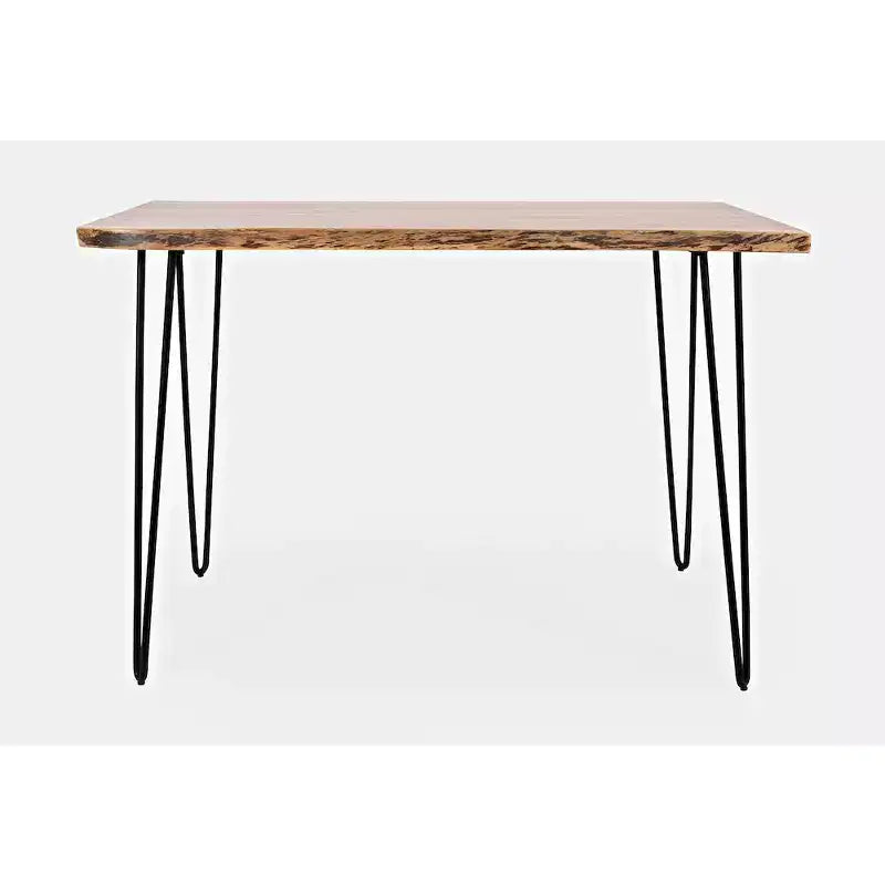 Jofran, Table de salle à manger hauteur comptoir en acacia massif Nature's Edge 52
