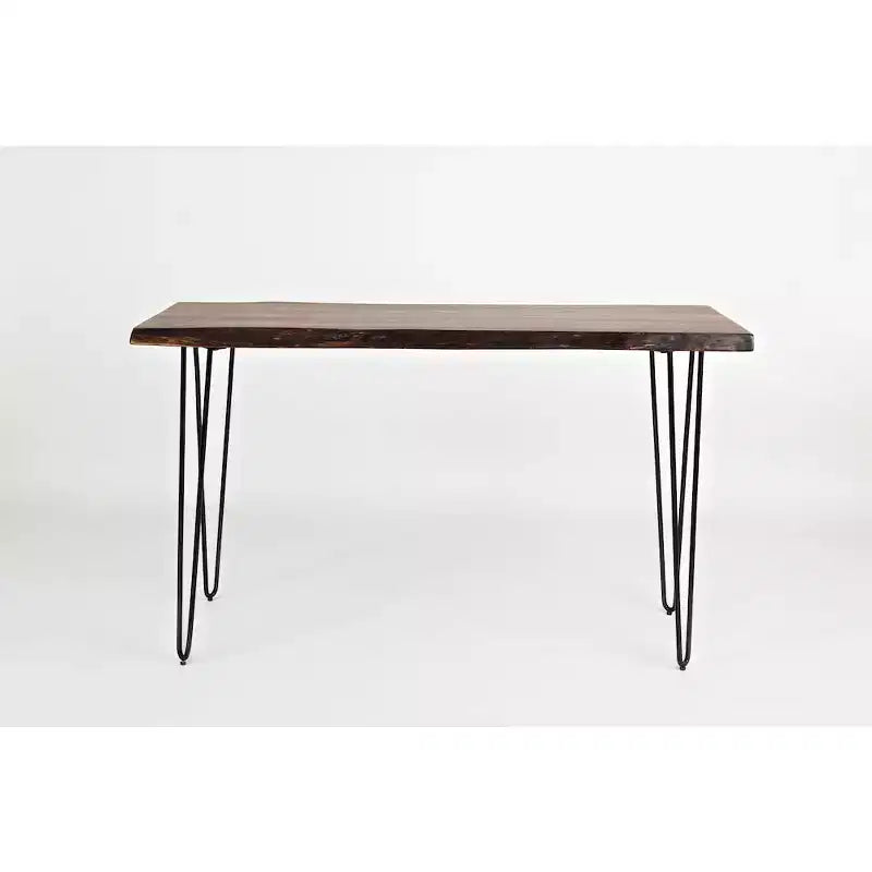 Jofran, Table d'appoint canapé Nature's Edge 50" en acacia massif - Couleur grise