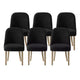 WestinTrends Genevieve Mid-Century Modern Upholstered Boucle Dining Chair (Set of 6)