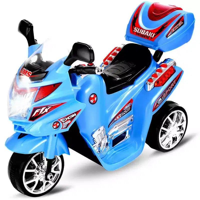 Costway Moto électrique pour enfant à 3 roues 6 V fonctionnant sur batterie
