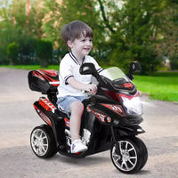 Costway Moto électrique pour enfant à 3 roues 6 V fonctionnant sur batterie