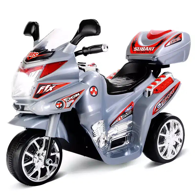 Costway Moto électrique pour enfant à 3 roues 6 V fonctionnant sur batterie