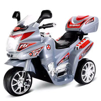 Costway Moto électrique pour enfant à 3 roues 6 V fonctionnant sur batterie