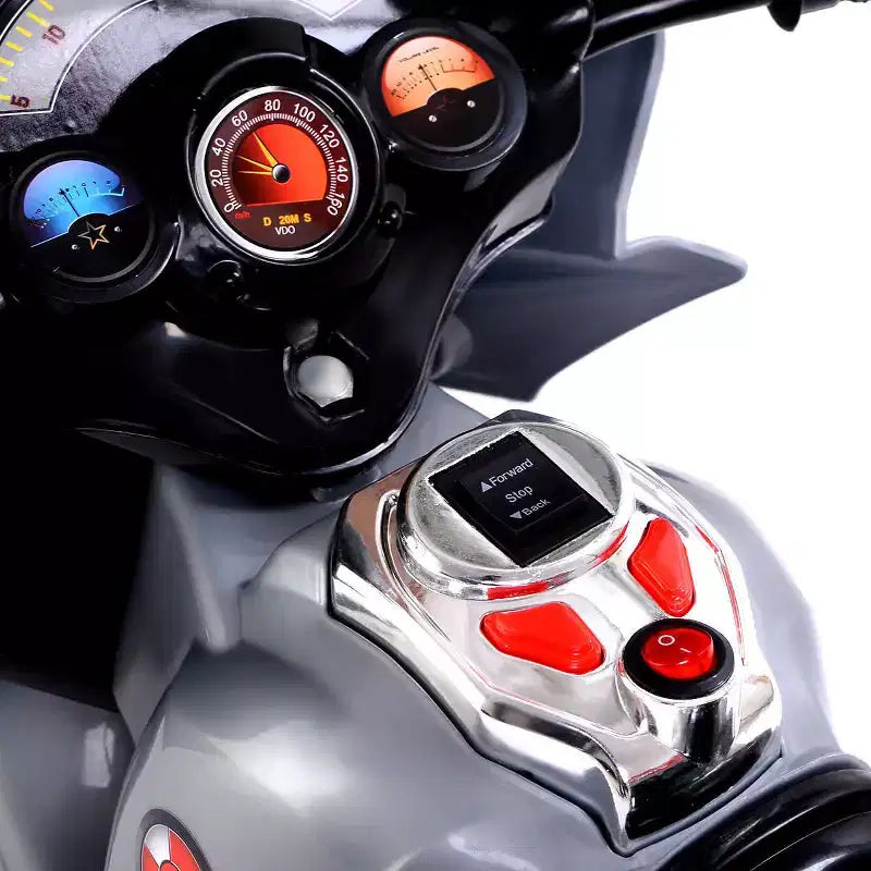 Costway Moto électrique pour enfant à 3 roues 6 V fonctionnant sur batterie