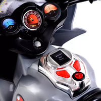 Costway Moto électrique pour enfant à 3 roues 6 V fonctionnant sur batterie