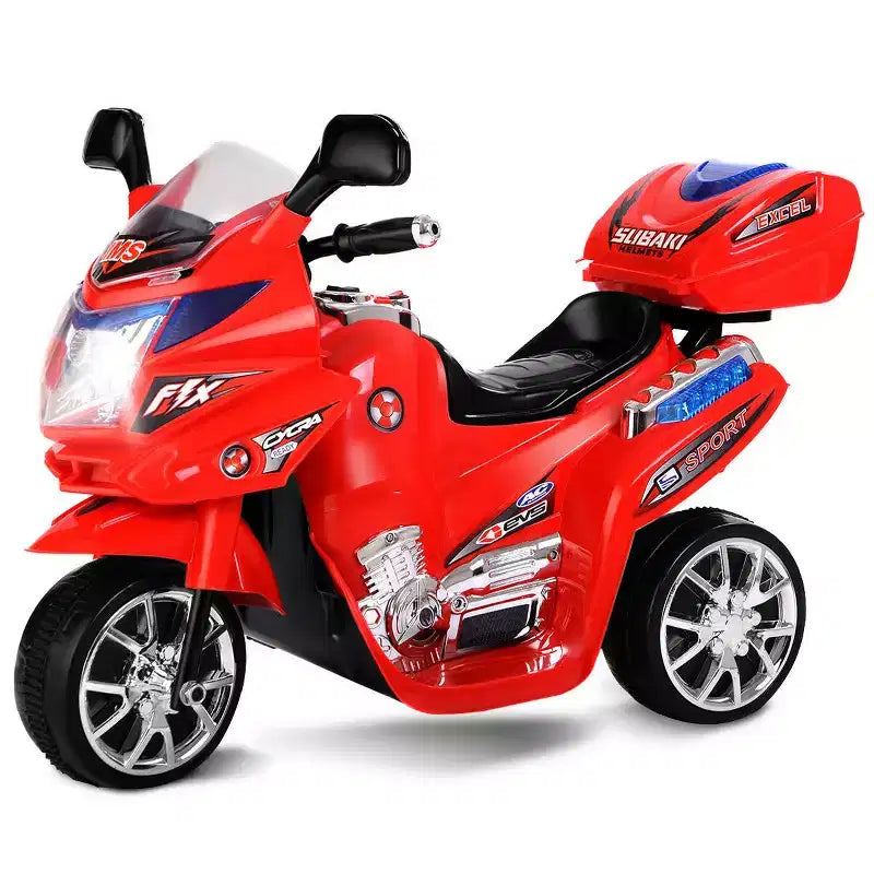Costway Moto électrique pour enfant à 3 roues 6 V fonctionnant sur batterie