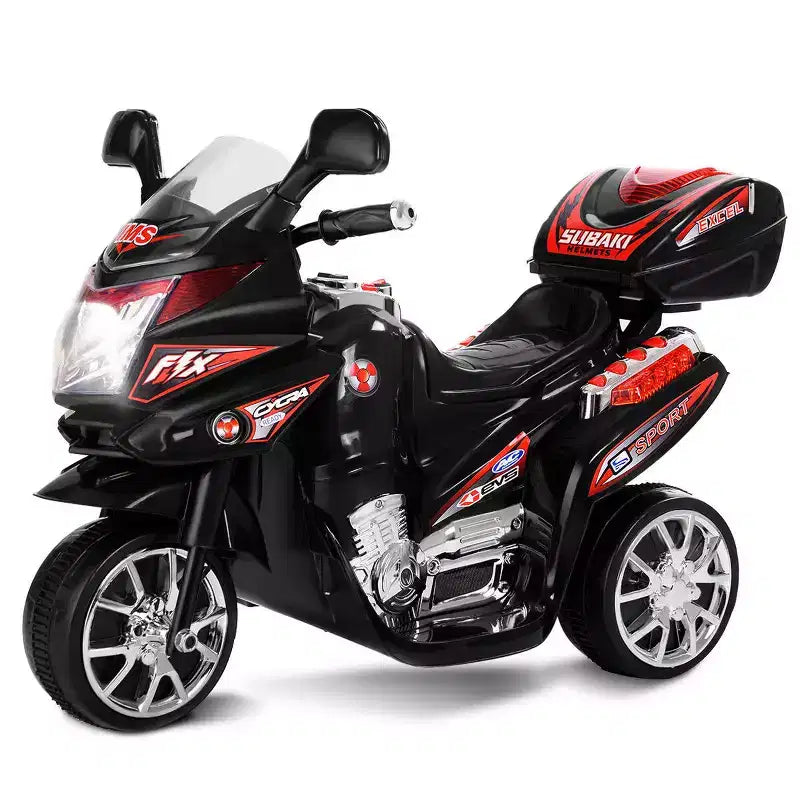 Costway Moto électrique pour enfant à 3 roues 6 V fonctionnant sur batterie