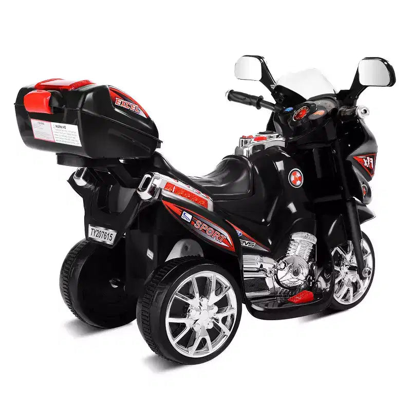 Costway Moto électrique pour enfant à 3 roues 6 V fonctionnant sur batterie