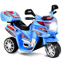 Costway Moto électrique pour enfant à 3 roues 6 V fonctionnant sur batterie