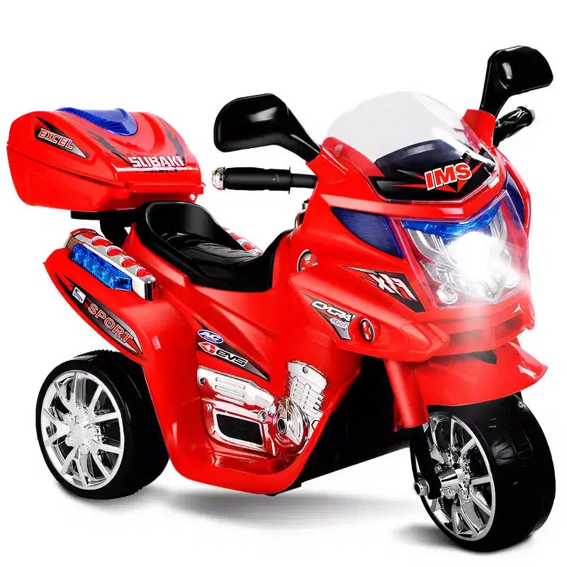 Costway Moto électrique pour enfant à 3 roues 6 V fonctionnant sur batterie
