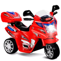 Costway Moto électrique pour enfant à 3 roues 6 V fonctionnant sur batterie