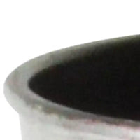 HomeRoots Pot jardinière rond 5 argenté en plastique recyclé, intérieur extérieur