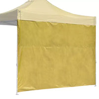 InstaHibit Paroi laterale universelle UV50+ compatible avec auvent pliant 10x10 pi, 1 pièce, fête