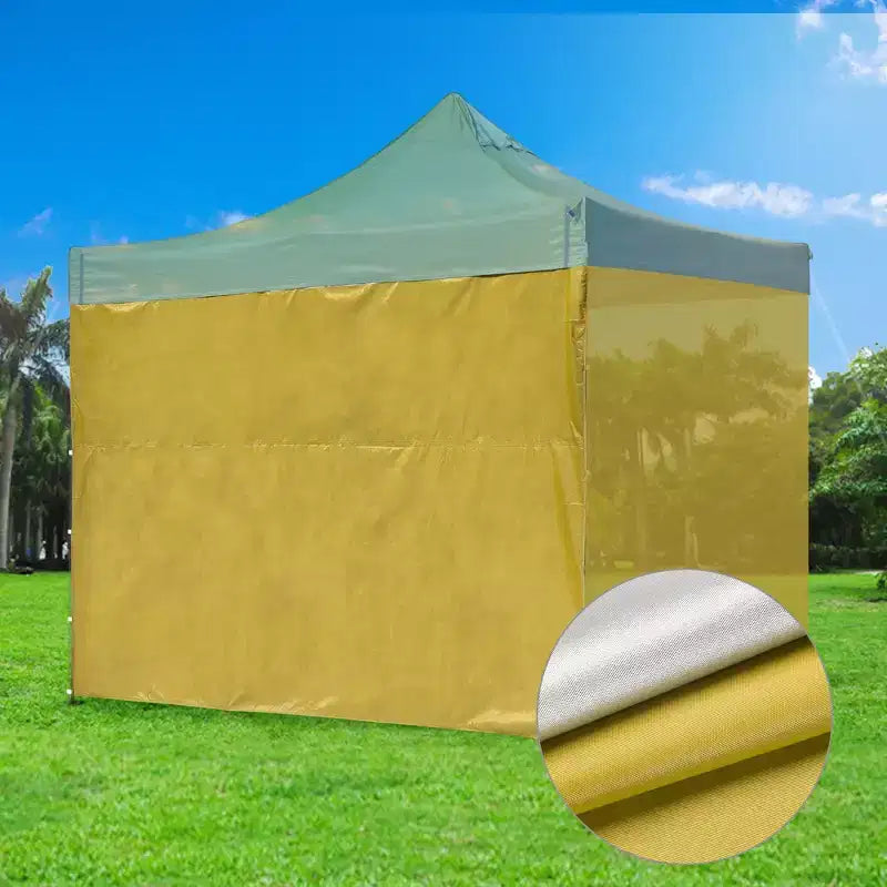 InstaHibit Paroi laterale universelle UV50+ compatible avec auvent pliant 10x10 pi, 1 pièce, fête