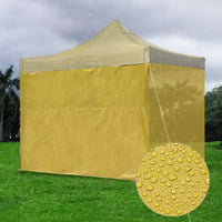 InstaHibit Paroi laterale universelle UV50+ compatible avec auvent pliant 10x10 pi, 1 pièce, fête
