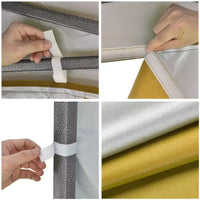 InstaHibit Paroi laterale universelle UV50+ compatible avec auvent pliant 10x10 pi, 1 pièce, fête