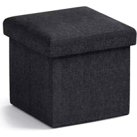 Ottoman de rangement carré pliable Ornavo Home - 12 po
