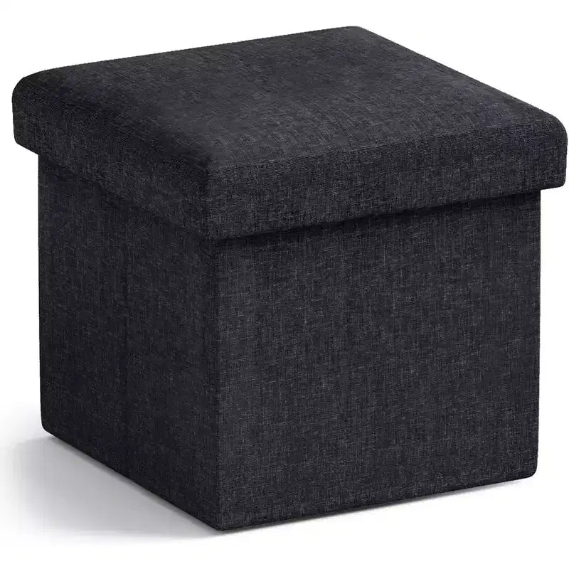 Ottoman de rangement carré pliable Ornavo Home - 12 po