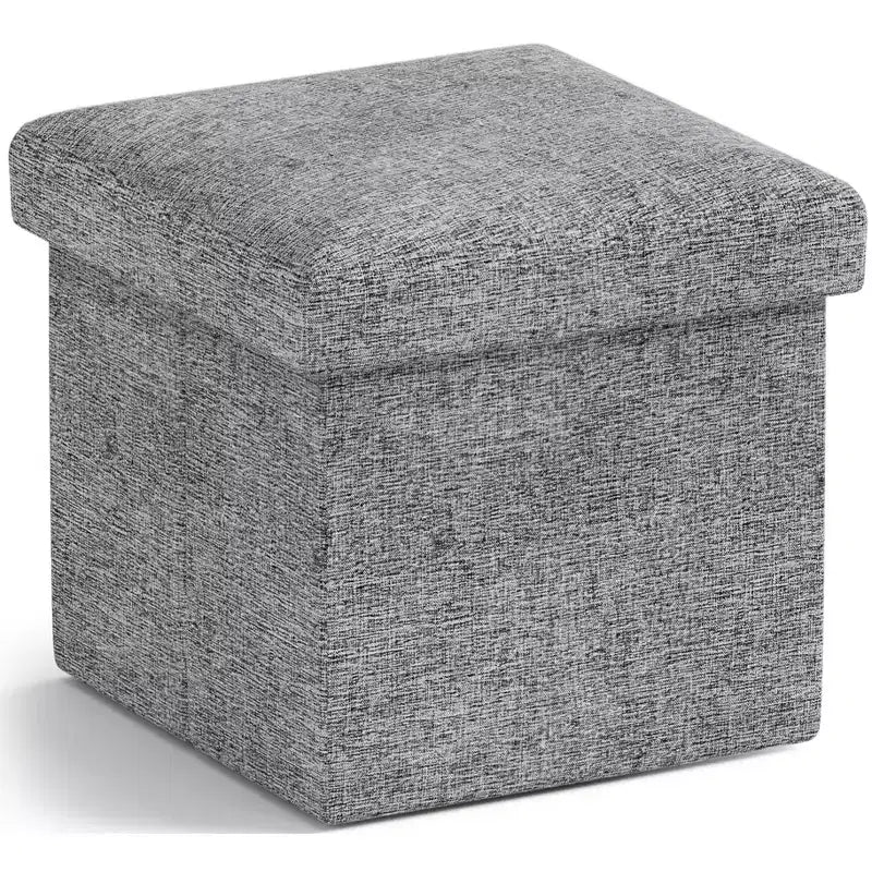 Ottoman de rangement carré pliable Ornavo Home - 12 po
