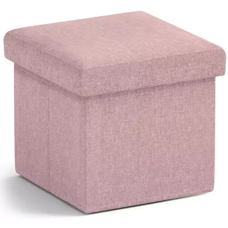 Ottoman de rangement carré pliable Ornavo Home - 12 po